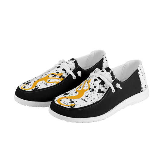 Womens Demons Canvas Loafers
