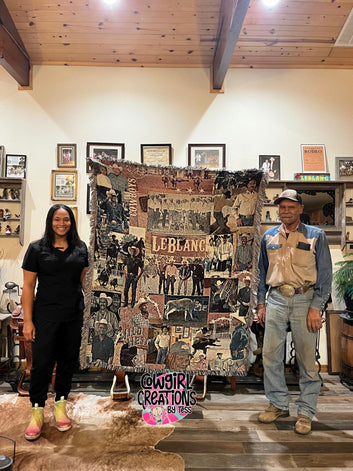 Woven Blanket Full Sized 50x60 custom