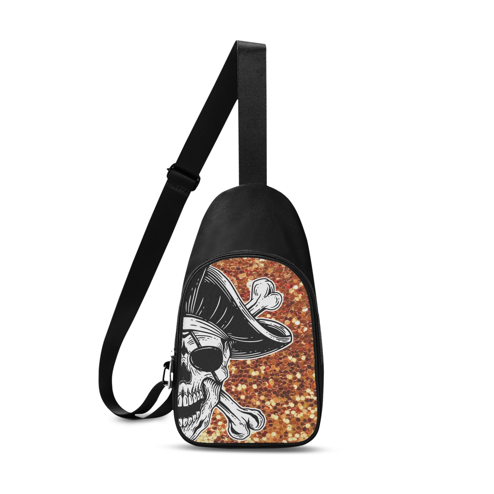 Pirate Chest Bag with glitter effect (not real glitter)